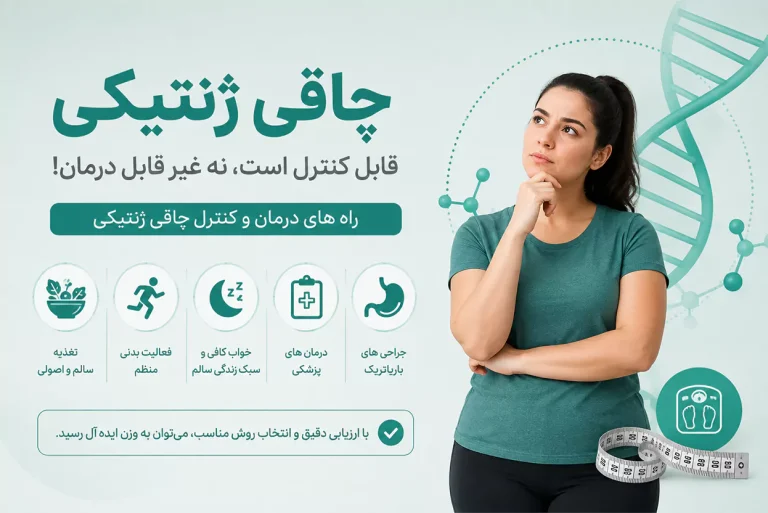 چاقی ژنتیکی و راه های درمان ان